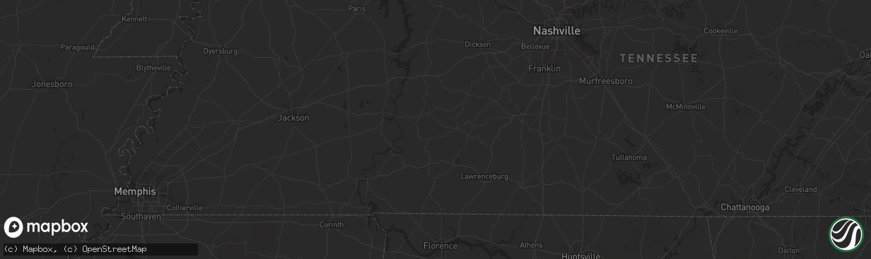 Hail map in Lawrenceville, GA on April 15, 2011