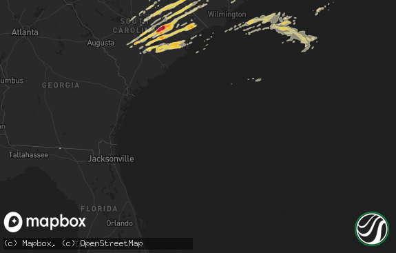 Hail map preview on 04-16-2011