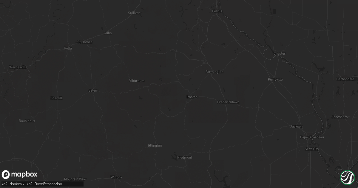 Hail map in Cameron, SC on April 18, 2012