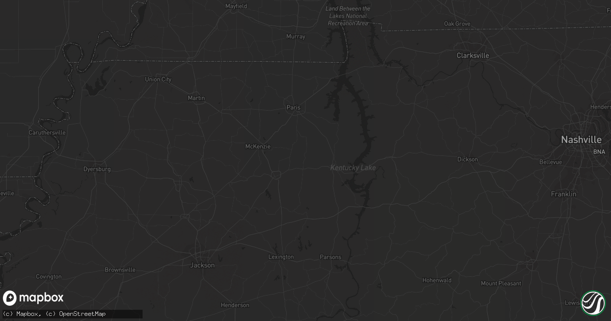 Hail map in Charleston, SC on April 21, 2011