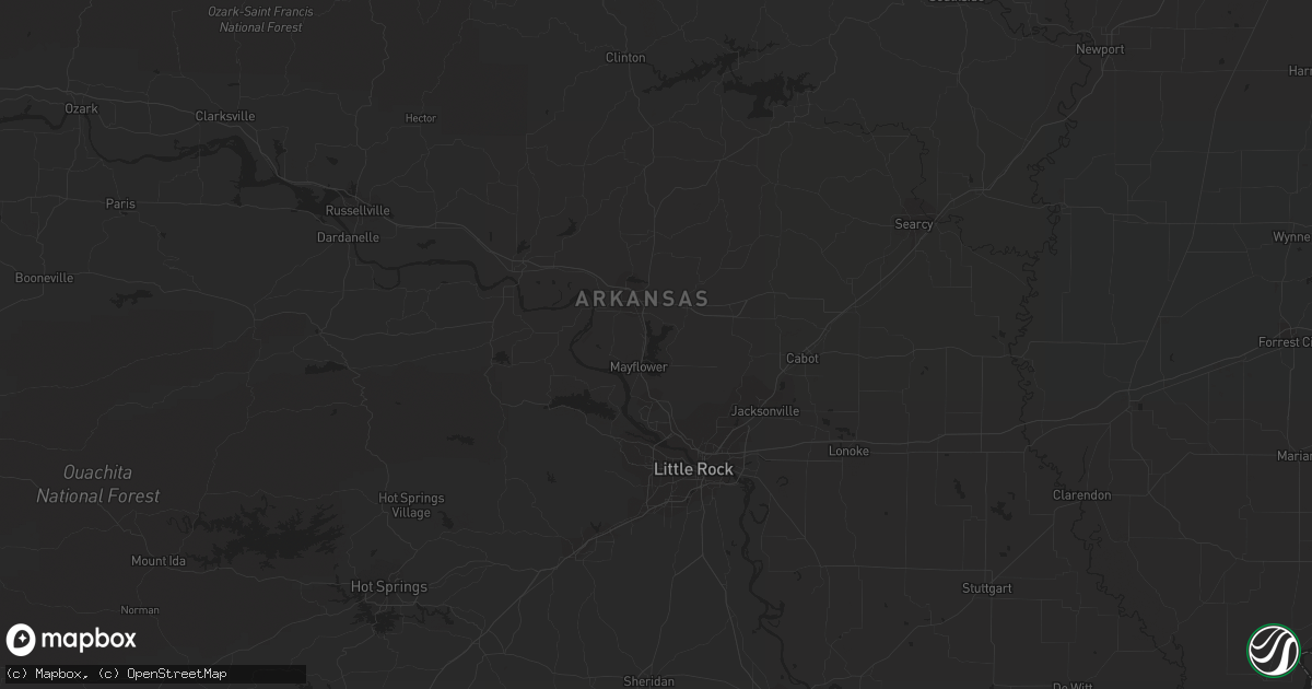 Hail map in Mountain Grove, MO on April 23, 2011