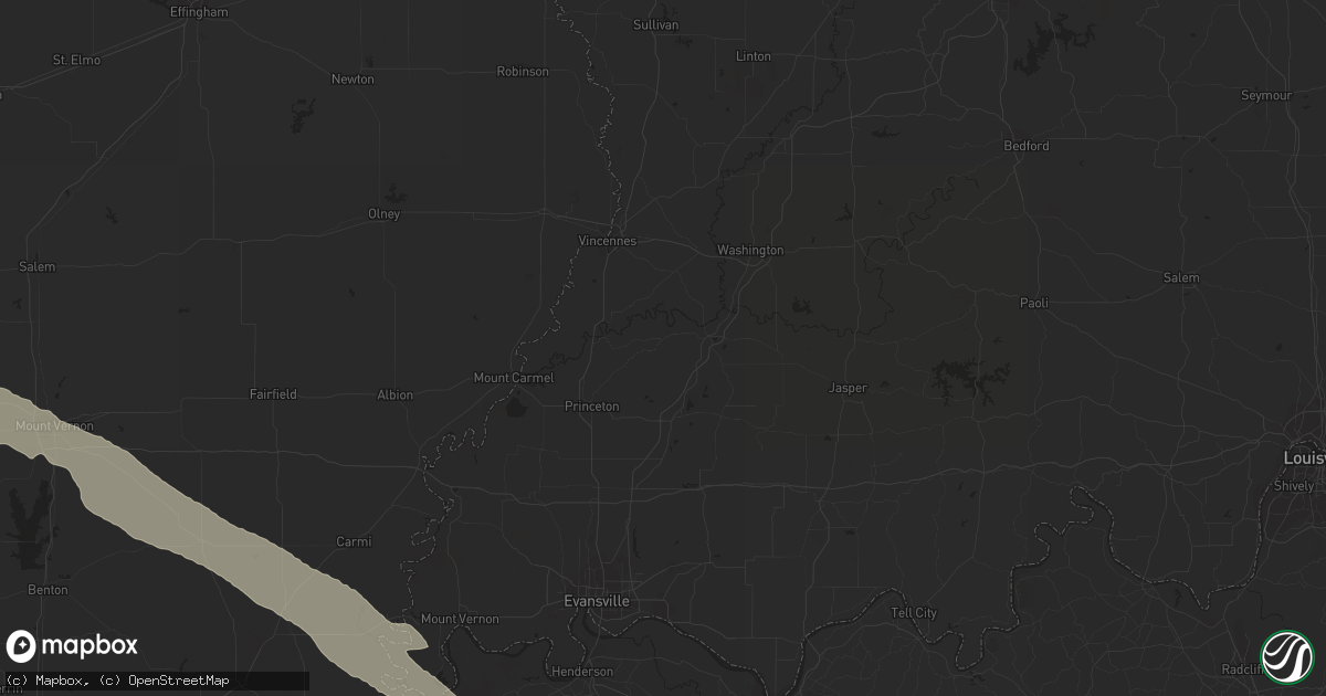 Hail map in Lafayette, TN on April 25, 2012