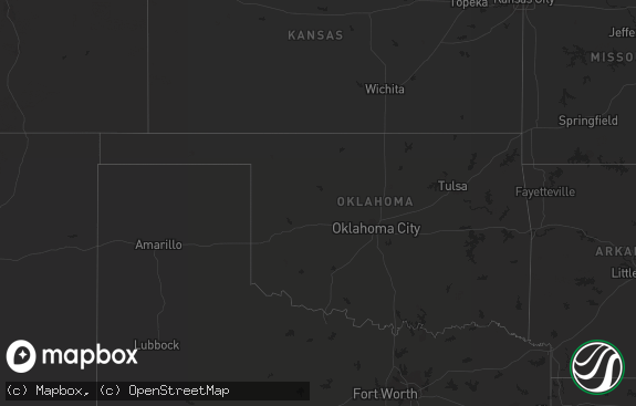 Hail map preview on 04-25-2019