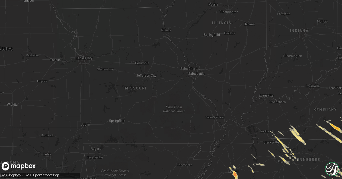 Hail map in West Virginia on April 26, 2012