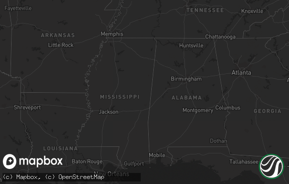 Hail map preview on 04-29-2011