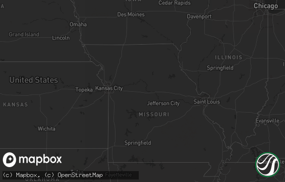 Hail map preview on 04-30-2015