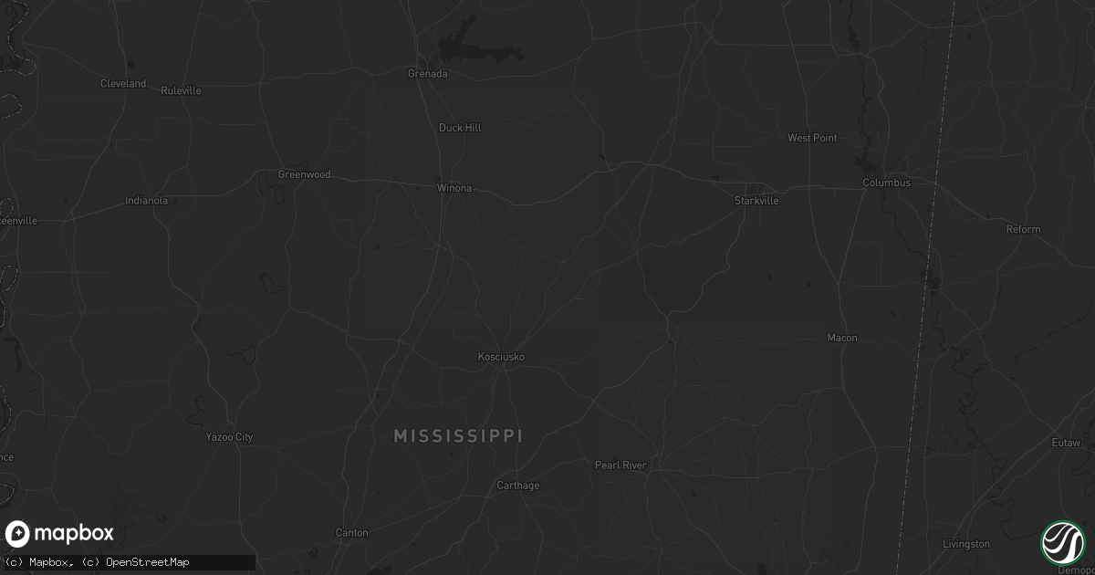 Hail map in Walnut, MS on May 2, 2011