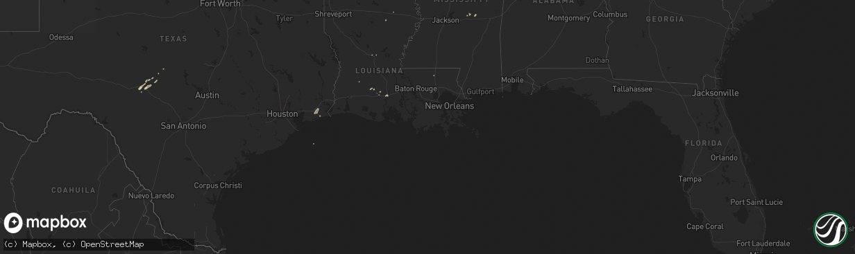Hail map on May 2, 2011