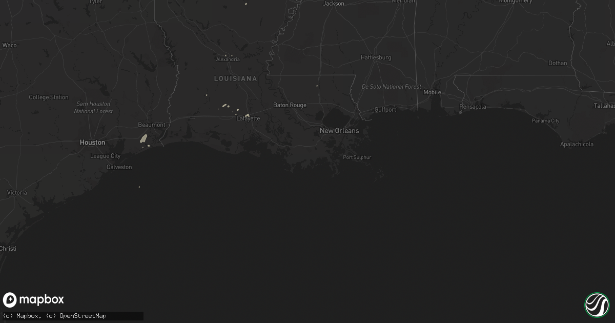 Hail map on May 2, 2011