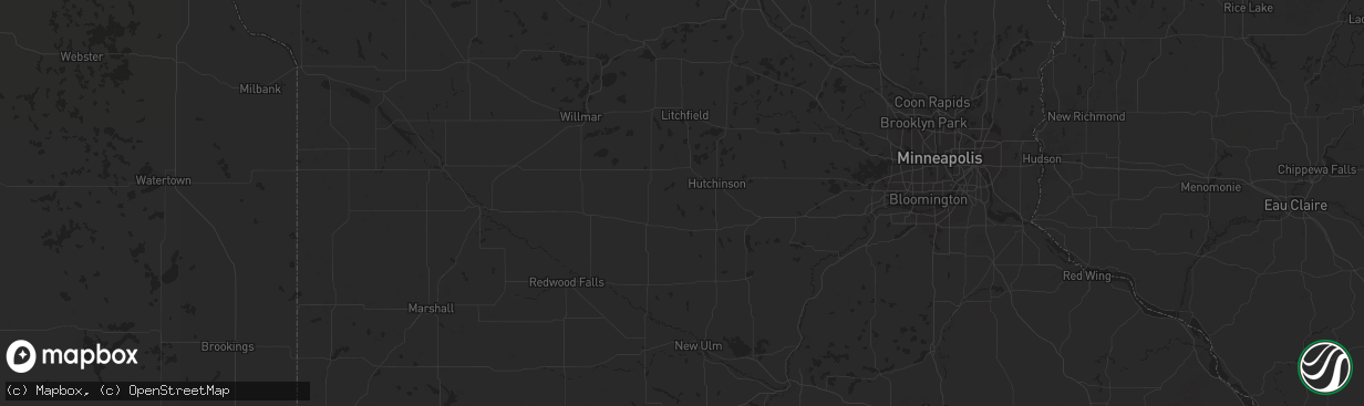 Hail map in West Fargo, ND on May 9, 2011