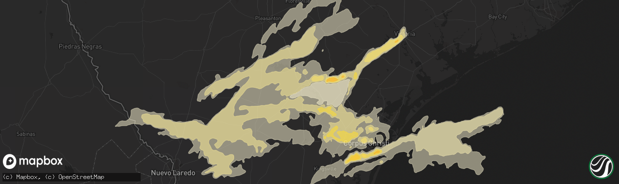 Hail map in Pflugerville, TX on May 10, 2012