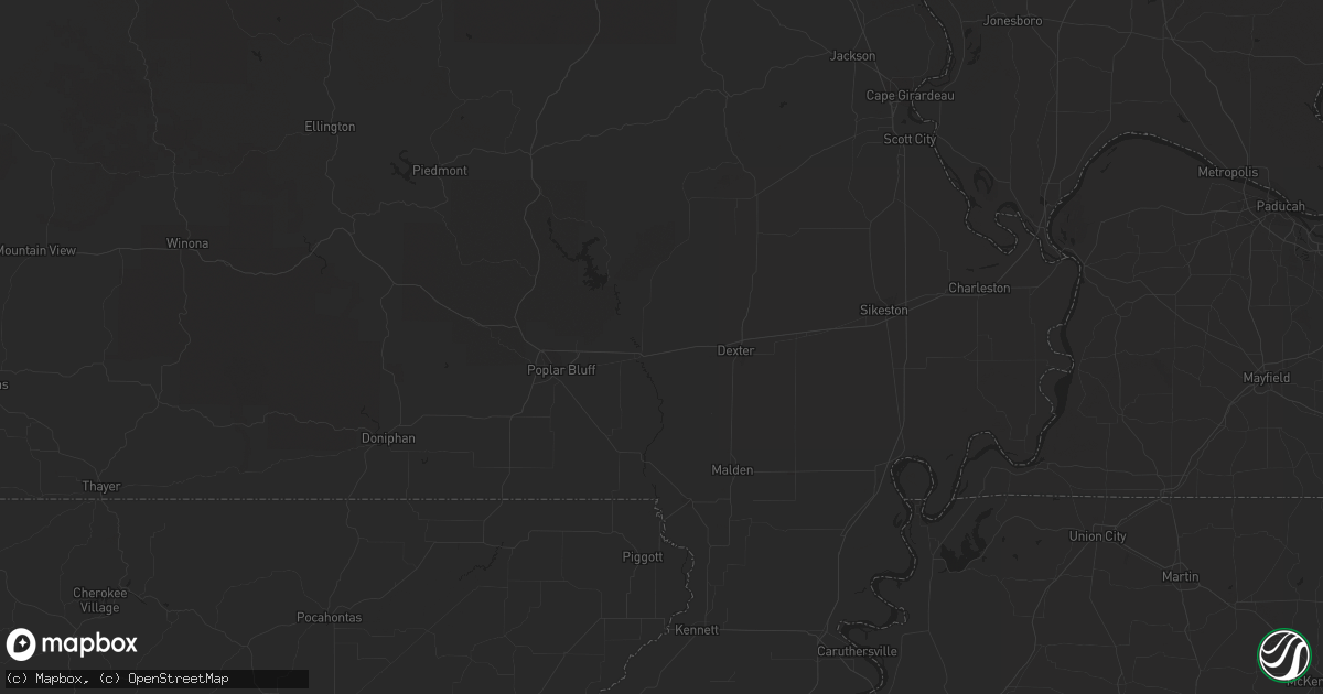 Hail map in Fort Smith, AR on May 12, 2011