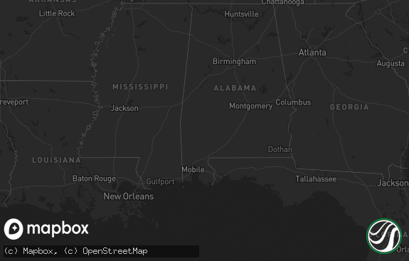 Hail map preview on 05-15-2011