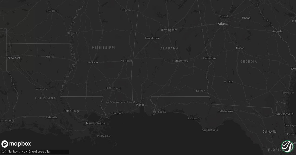 Hail map on May 15, 2011
