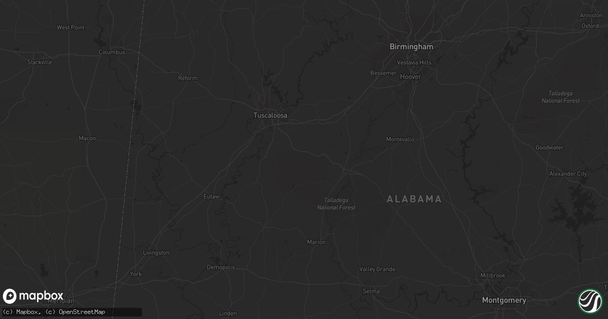 Hail map in Fredericksburg, VA on May 15, 2012