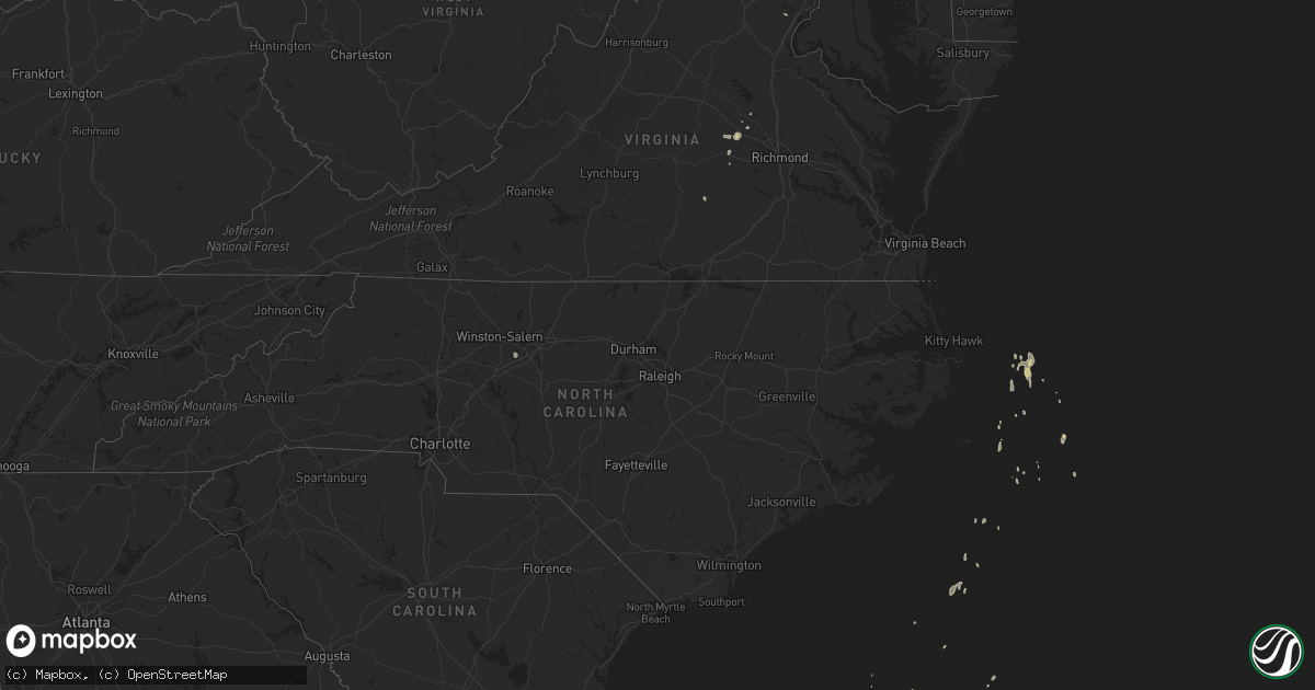 Hail map on May 16, 2011