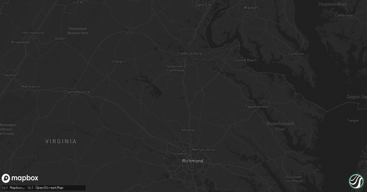 Hail map in Macon, GA on May 16, 2012