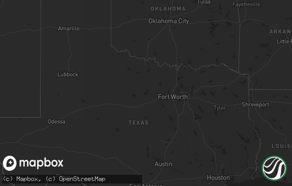 Hail map preview on 05-17-2011