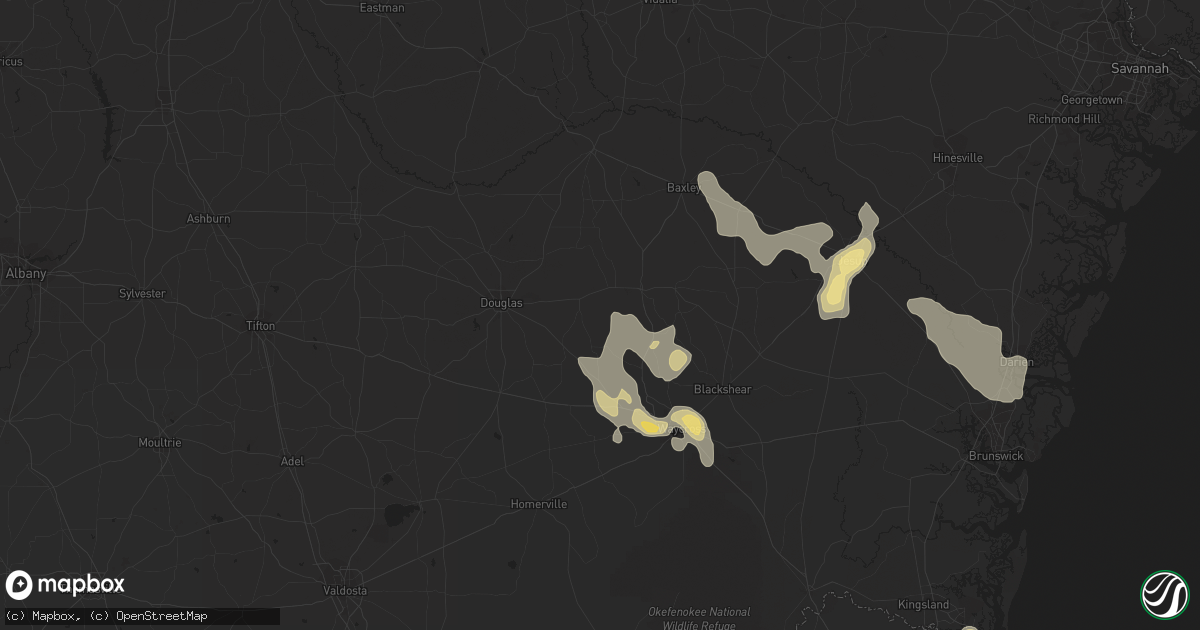 Hail map in Deltona, FL on May 17, 2012