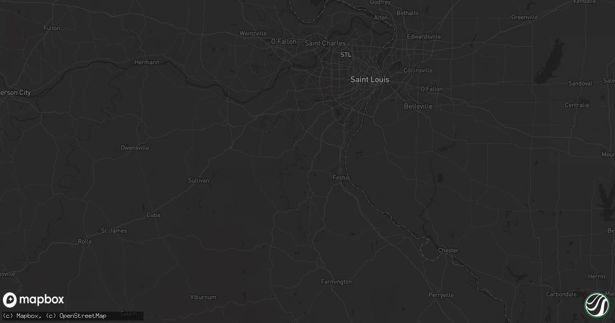 Hail map in Brighton, CO on May 18, 2011