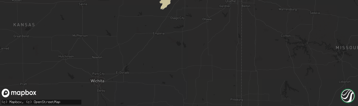 Hail map in Hot Springs National Park, AR on May 21, 2011
