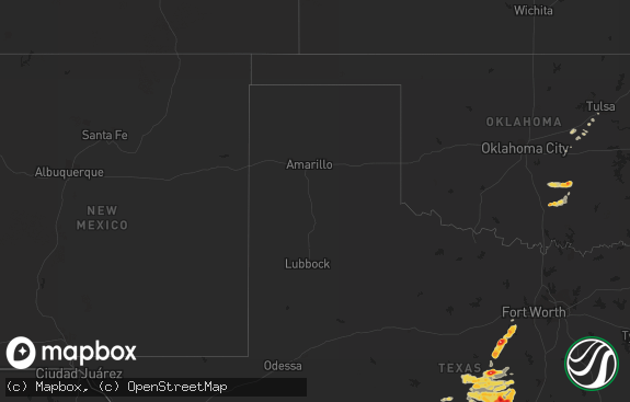 Hail map preview on 05-21-2011