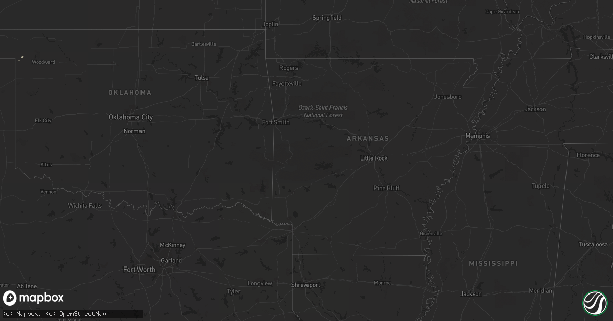 Hail map on May 29, 2011