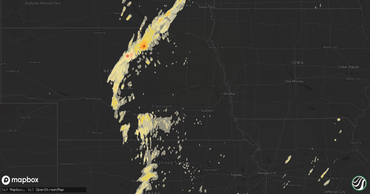 Hail map in Oklahoma on May 30, 2011