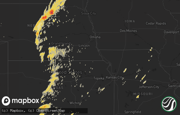 Hail map preview on 05-30-2011