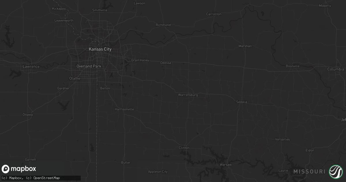 Hail map in Midland, MI on May 31, 2011