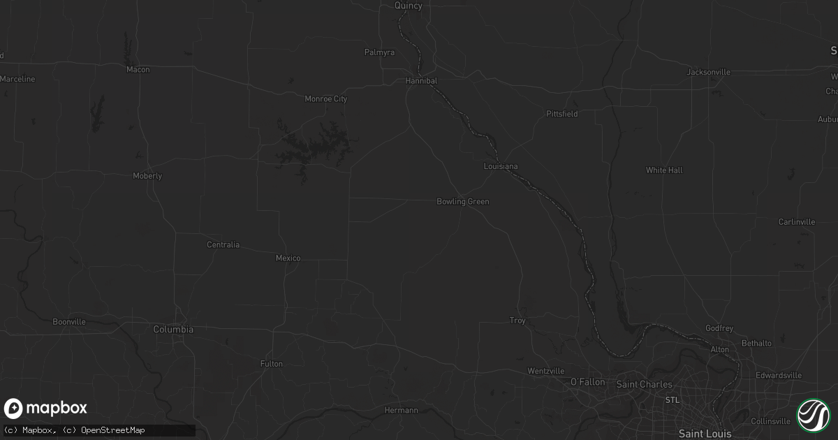 Hail map in Clarkesville, GA on June 3, 2011