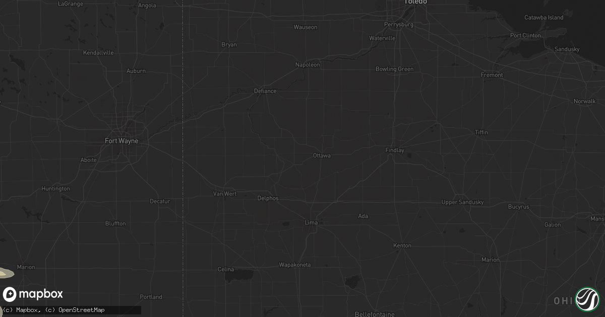 Hail map in Frankfort, IL on June 4, 2011