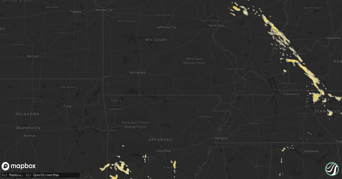 Hail map in Wisconsin on June 5, 2011