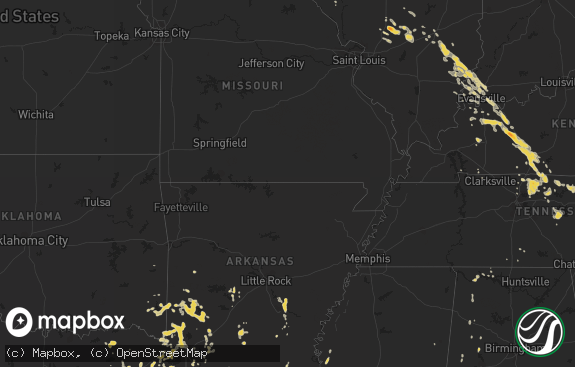 Hail map preview on 06-05-2011