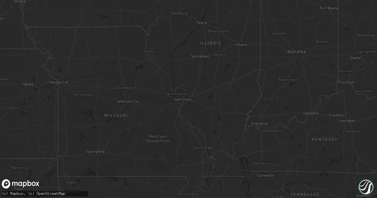 Hail map in Colorado on June 7, 2012