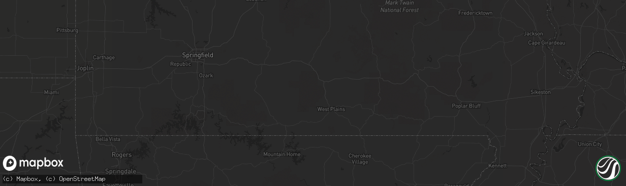 Hail map in Highmore, SD on June 9, 2012