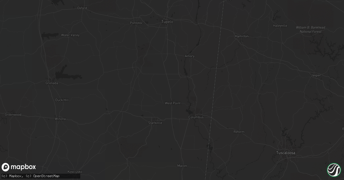 Hail map in Kerrville, TX on June 9, 2013