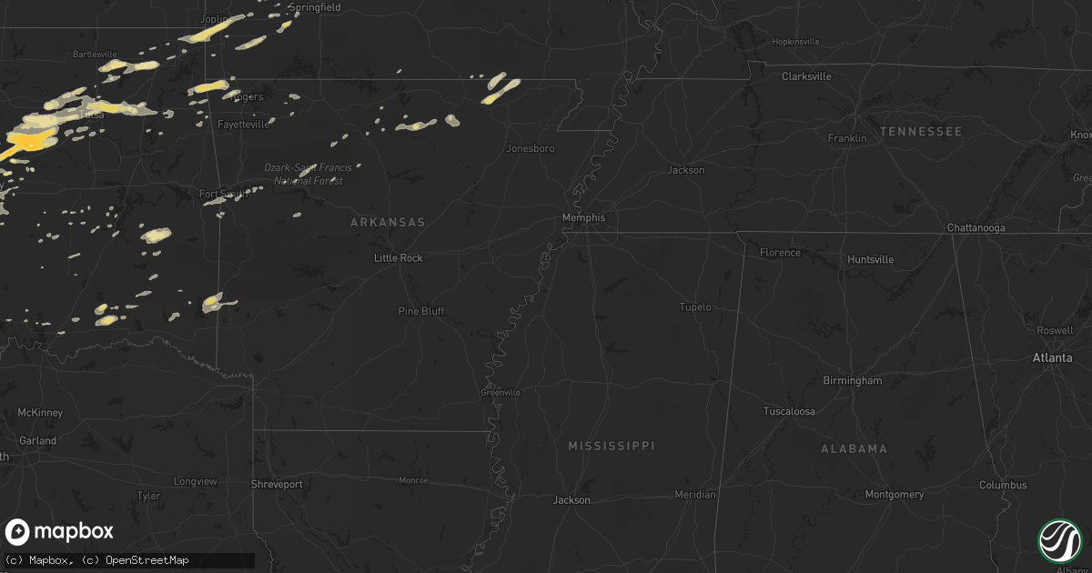 Hail map in Iowa on June 14, 2011