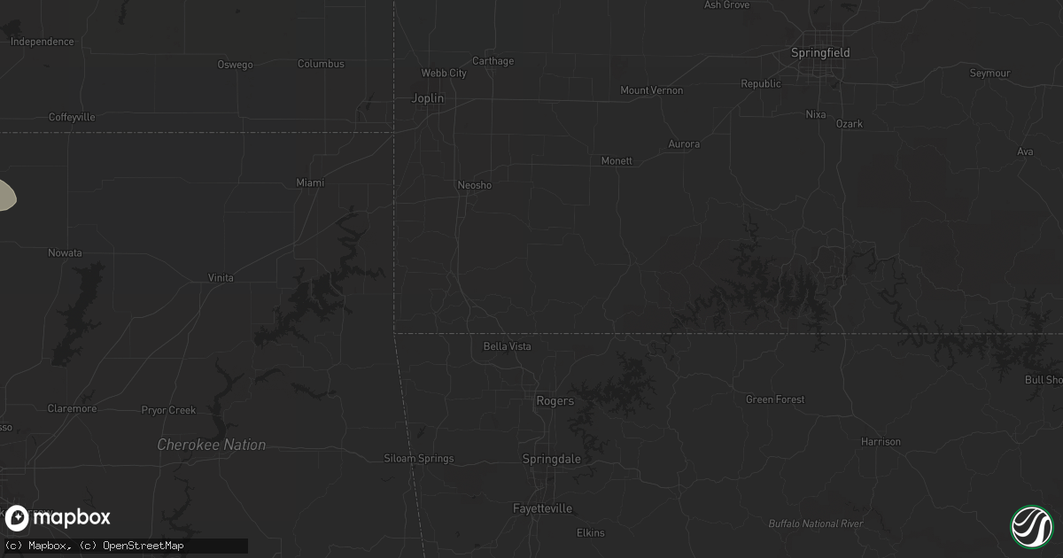 Hail map in Arlington, TN on June 16, 2011
