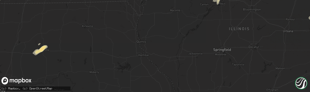 Hail map in Bradley, IL on June 16, 2012