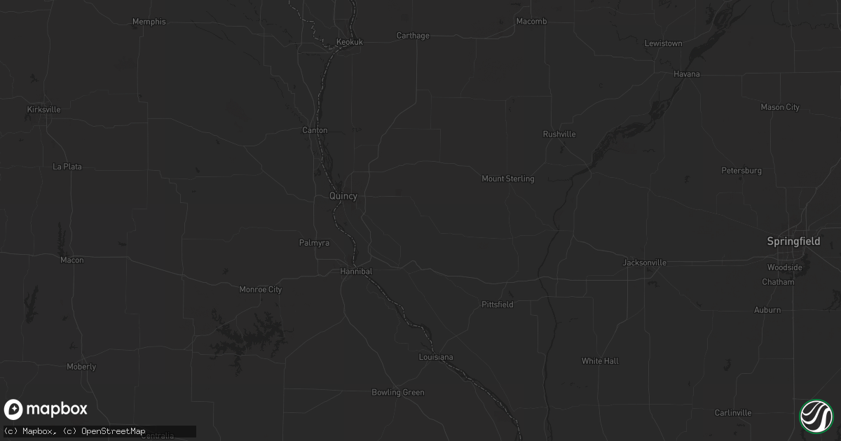 Hail map in Peoria, IL on June 16, 2012