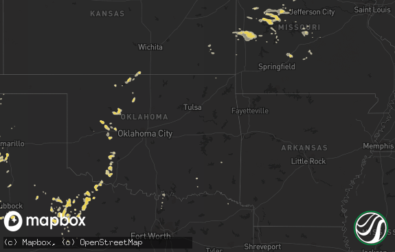 Hail map preview on 06-16-2012