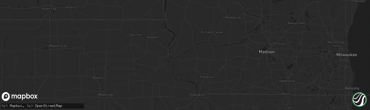 Hail map in Burnsville, MN on June 17, 2012