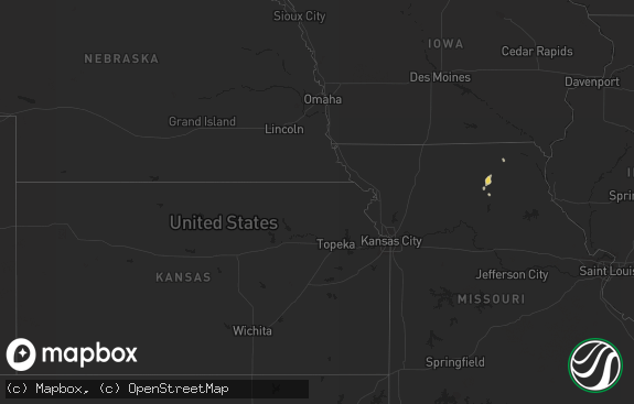 Hail map preview on 06-17-2012