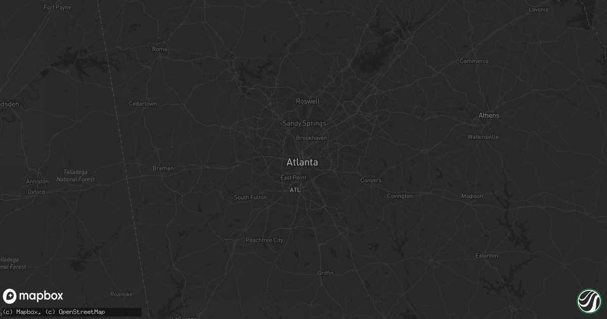 Hail map in Jacksonville, FL on June 23, 2011