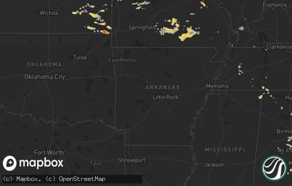 Hail map preview on 06-26-2011