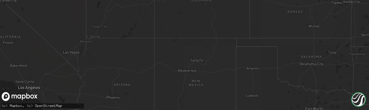 Hail map in Arizona on June 27, 2012