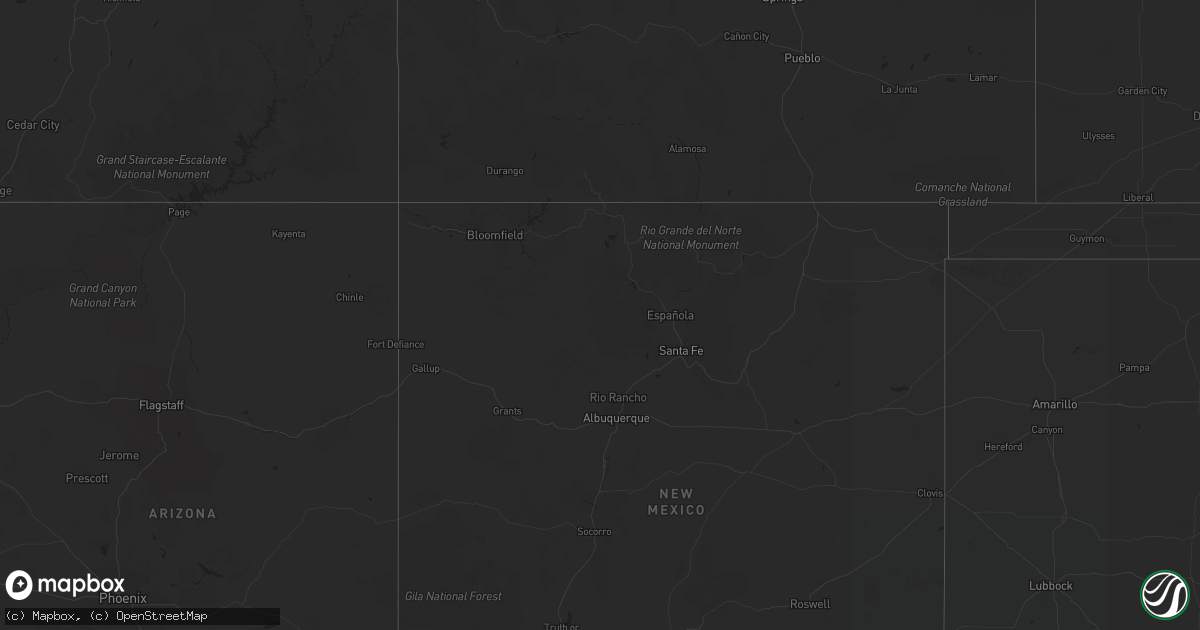 Hail map in Colorado on June 27, 2012