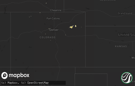 Hail map preview on 06-27-2012