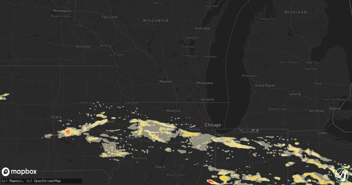 Hail map in Virginia on June 29, 2012
